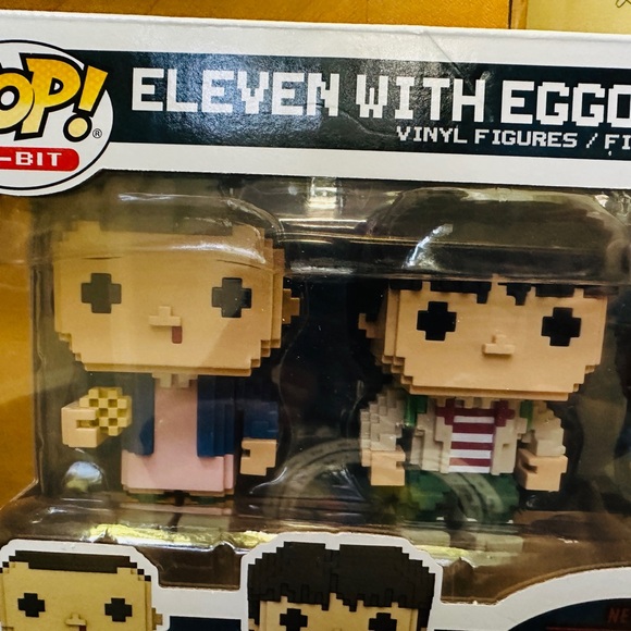 POP Stranger Things in Minecraft design Collection NWT Eleven With Eggos - Picture 14 of 15